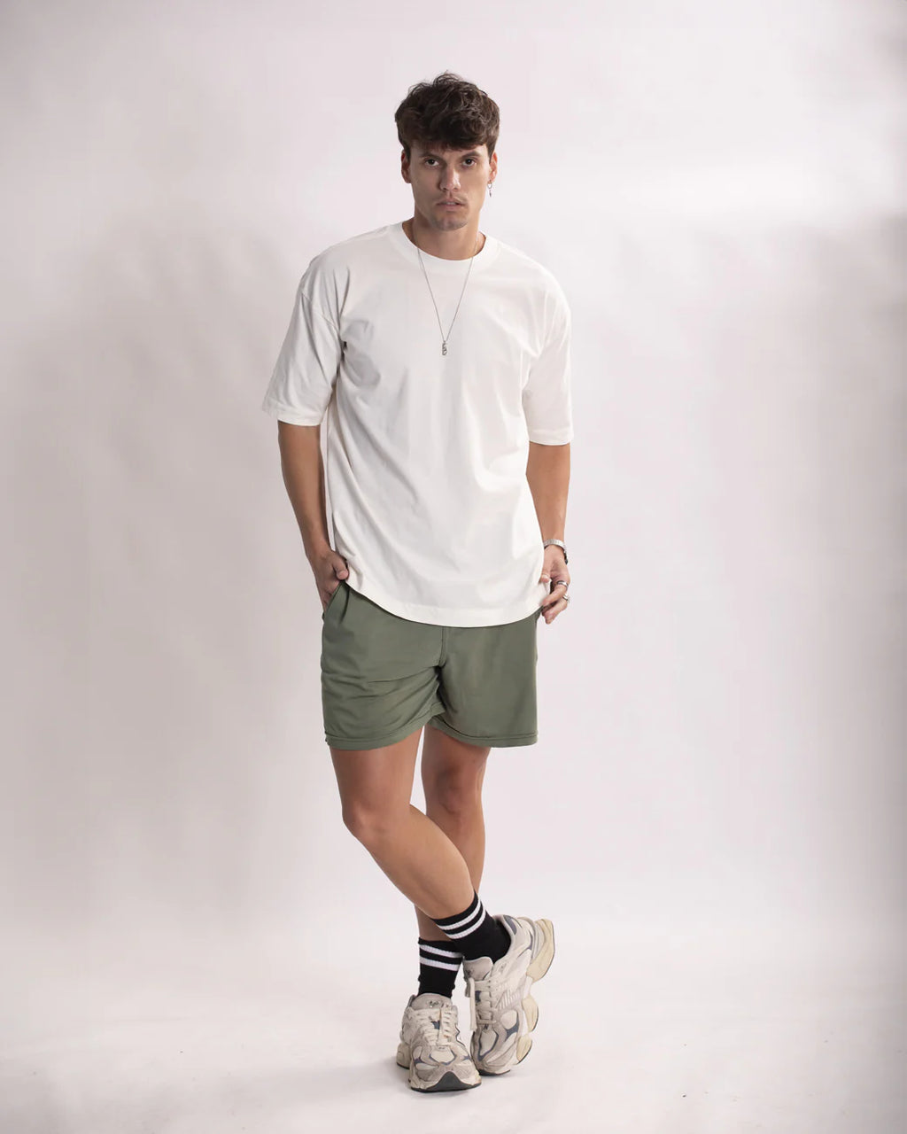 Camiseta - Oversized Offwhite