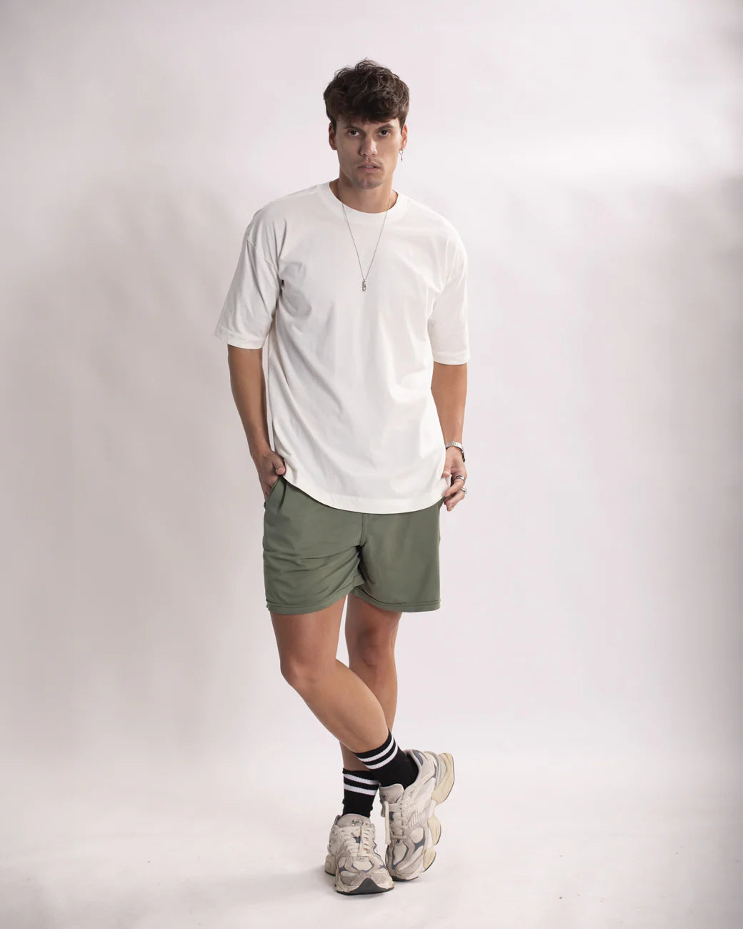 Camiseta - Oversized Offwhite